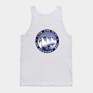 1950s Newport Bay California Tank Top